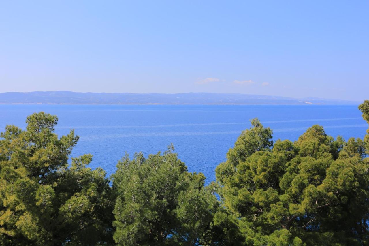 Apartments By The Sea Brela, Makarska - 2718 Kültér fotó